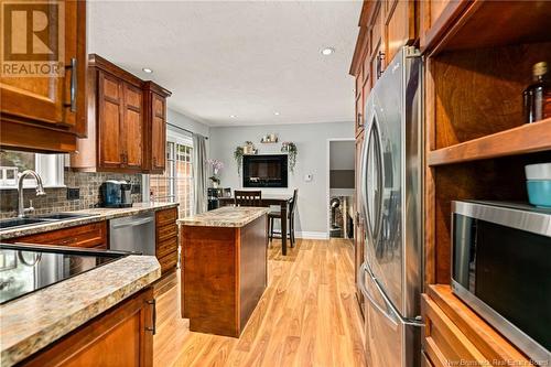 154 Logan Lane, Moncton, NB - Indoor Photo Showing Kitchen With Double Sink