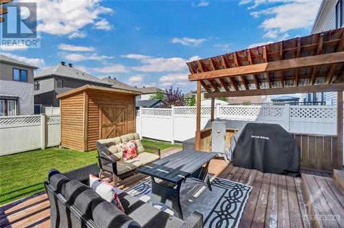 213 Enclave Walk, Ottawa, ON - Outdoor With Deck Patio Veranda With Exterior