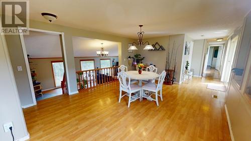 13200 Park Frontage Road, Charlie Lake, BC - Indoor Photo Showing Dining Room