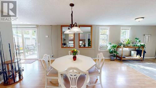 13200 Park Frontage Road, Charlie Lake, BC - Indoor Photo Showing Dining Room