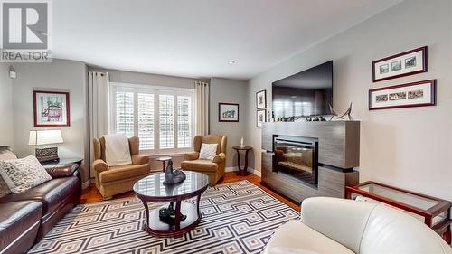 9 Sgt Craig Gillam Avenue, St. John'S, NL - Indoor Photo Showing Living Room With Fireplace