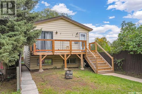 822 M Avenue S, Saskatoon, SK - Outdoor With Deck Patio Veranda