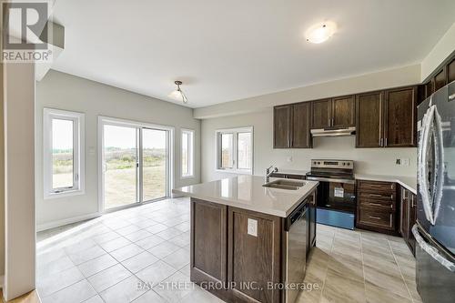 1291 Broderick Street, Innisfil, ON - Indoor Photo Showing Kitchen With Double Sink