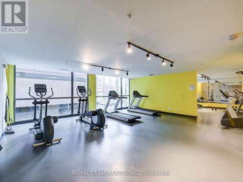 815 - 39 Brant Street, Toronto, ON - Indoor Photo Showing Gym Room