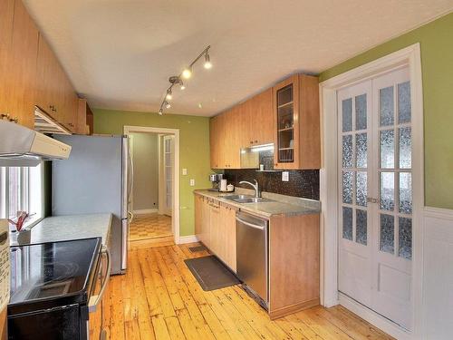 Cuisine - 57 Rue Viney, Val-D'Or, QC - Indoor Photo Showing Kitchen With Double Sink