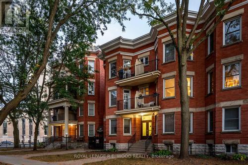 204 - 275 Queens Avenue, London, ON - Outdoor With Balcony With Facade