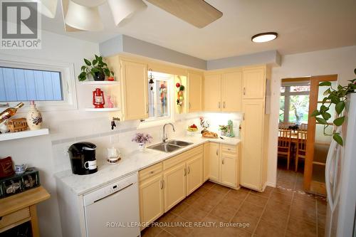 17 Briarwood Crescent, Belleville, ON - Indoor Photo Showing Kitchen With Double Sink