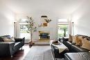 38 Woodstock Lane, Winnipeg, MB  - Indoor Photo Showing Living Room With Fireplace 