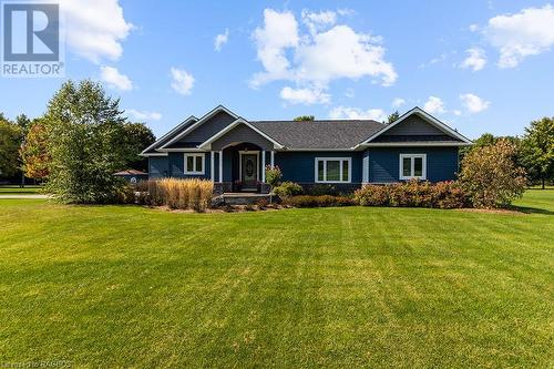 54 Fords Drive, Markdale, ON - Outdoor With Facade