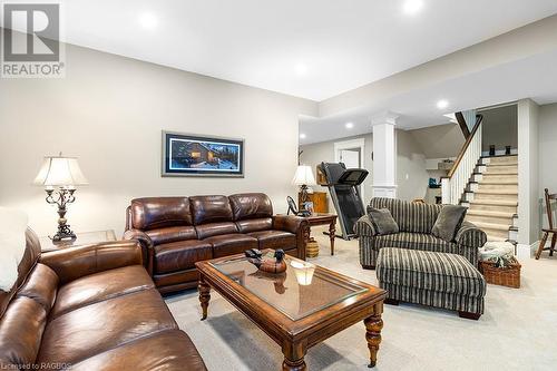 54 Fords Drive, Markdale, ON - Indoor Photo Showing Living Room