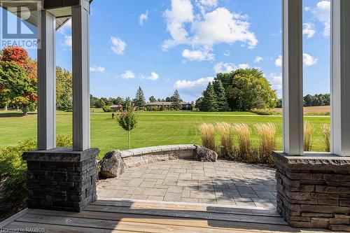 54 Fords Drive, Markdale, ON - Outdoor With Deck Patio Veranda