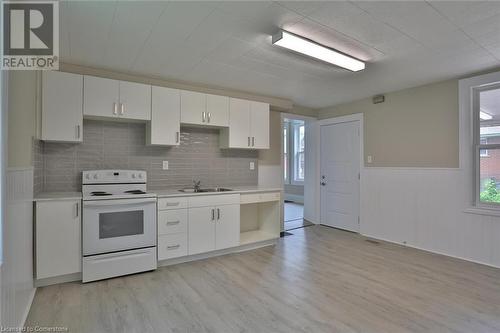 240 Duke Street E, Kitchener, ON - Indoor Photo Showing Kitchen With Double Sink