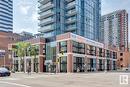 #1703 10180 103 St Nw, Edmonton, AB  - Outdoor With Balcony With Facade 