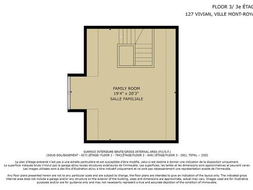 Drawing (sketch) - 127 Av. Vivian, Mont-Royal, QC - Other