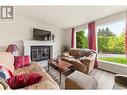 412 Vanderlinde Drive, Keremeos, BC  - Indoor Photo Showing Living Room With Fireplace 