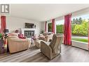 412 Vanderlinde Drive, Keremeos, BC  - Indoor Photo Showing Living Room With Fireplace 