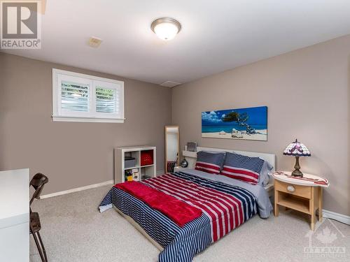 3rd bedroom is perfect for a guest room or teenage hangout.  Just a few steps away from a 3 piece washroom. - 322 Tucana Way, Ottawa, ON - Indoor Photo Showing Bedroom