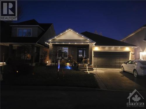 Year round night lights are beautiful!  These custom lights change colour as you decide. - 322 Tucana Way, Ottawa, ON - Outdoor