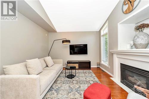 27 Steggall Crescent, Stittsville, ON - Indoor Photo Showing Living Room With Fireplace