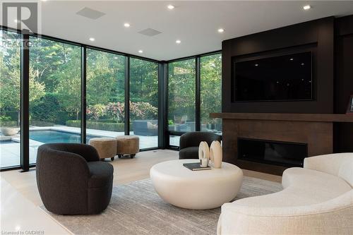 210 Chartwell Road, Oakville, ON - Indoor With Fireplace