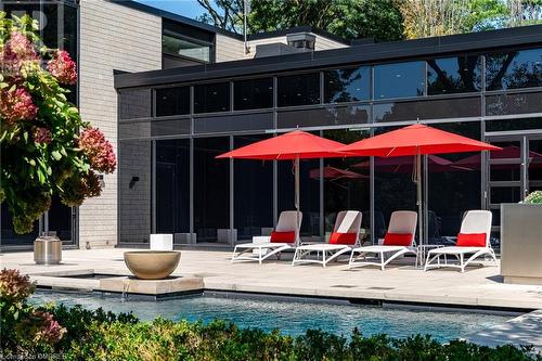 210 Chartwell Road, Oakville, ON - Outdoor With In Ground Pool