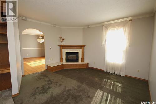 2501 Blue Jay Crescent, North Battleford, SK - Indoor Photo Showing Living Room With Fireplace