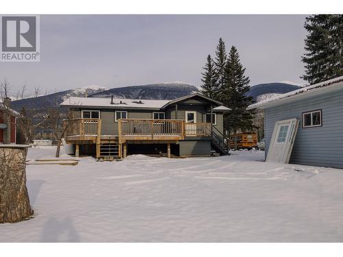 892 Dominion Street, Mcbride, BC - Outdoor With Deck Patio Veranda