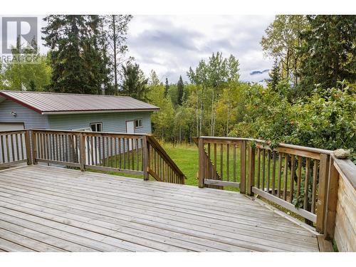 892 Dominion Street, Mcbride, BC - Outdoor With Deck Patio Veranda With Exterior