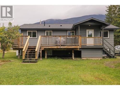 892 Dominion Street, Mcbride, BC - Outdoor With Deck Patio Veranda