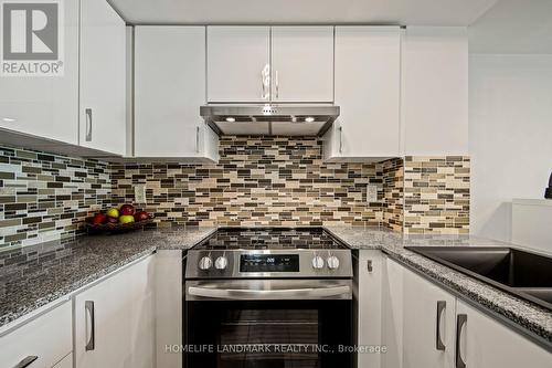 505 - 17 Barberry Place, Toronto, ON - Indoor Photo Showing Kitchen With Upgraded Kitchen