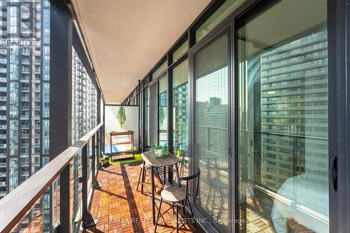 3012 - 125 Peter Street, Toronto, ON - Outdoor With Balcony With Exterior