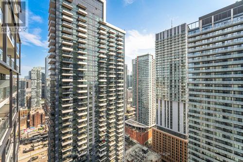 3012 - 125 Peter Street, Toronto, ON - Outdoor With Balcony With Facade