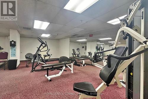 1908 - 2365 Kennedy Road, Toronto, ON - Indoor Photo Showing Gym Room