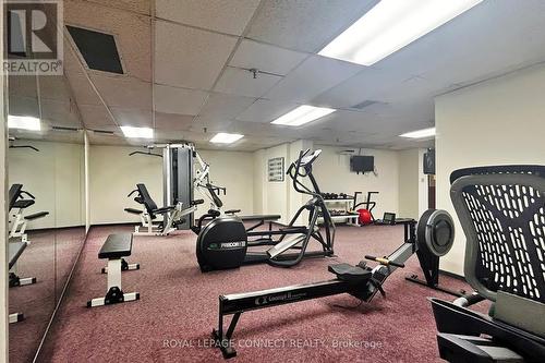 1908 - 2365 Kennedy Road, Toronto, ON - Indoor Photo Showing Gym Room