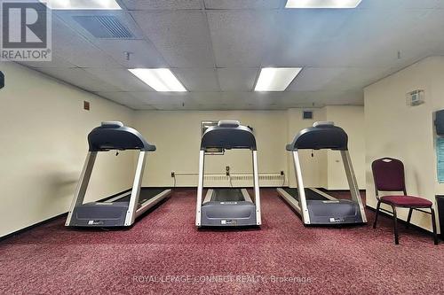 1908 - 2365 Kennedy Road, Toronto, ON - Indoor Photo Showing Gym Room