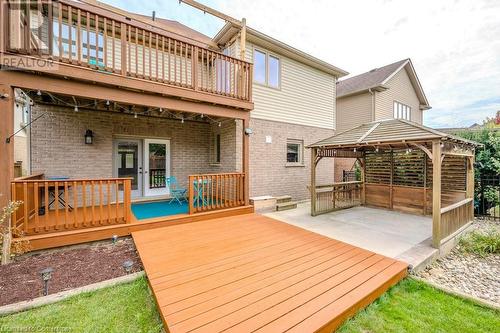 905 Valebrook Court, Kitchener, ON - Outdoor With Deck Patio Veranda With Exterior