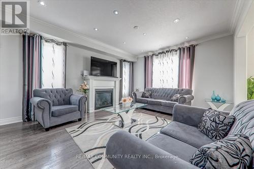 1 Weir Street, Bradford West Gwillimbury, ON - Indoor Photo Showing Living Room With Fireplace