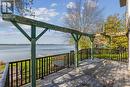 1 Mcgill Drive, Kawartha Lakes, ON  - Outdoor With Body Of Water With Deck Patio Veranda With View With Exterior 