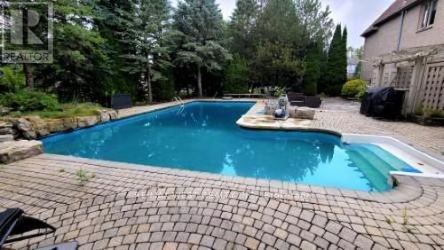 2 Waterford Lane, Whitchurch-Stouffville, ON - Outdoor With In Ground Pool With Backyard