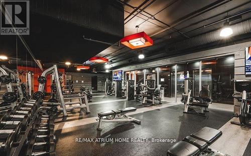 1814 - 1235 Richmond Street, London, ON - Indoor Photo Showing Gym Room