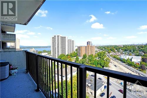 River view - 1195 Richmond Road Unit#1507, Ottawa, ON - Outdoor With Balcony With View