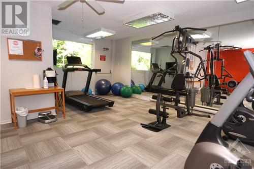 Excercise Room - 1195 Richmond Road Unit#1507, Ottawa, ON - Indoor Photo Showing Gym Room