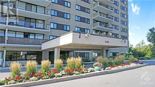 Building Entrance - 1195 Richmond Road Unit#1507, Ottawa, ON - Outdoor With Balcony