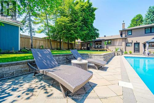 37 Marshall Street, Barrie, ON - Outdoor With In Ground Pool With Deck Patio Veranda