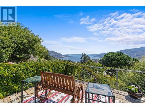 6109 Thwaite Crescent, Peachland, BC - Outdoor With Deck Patio Veranda With View