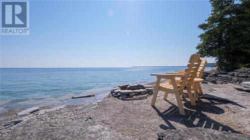 1081 Dyers Bay Road, Northern Bruce Peninsula, ON - Outdoor With Body Of Water With View