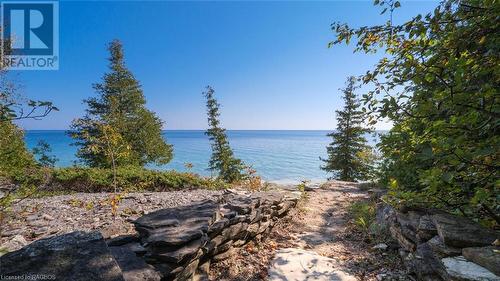 1081 Dyers Bay Road, Northern Bruce Peninsula, ON - Outdoor With Body Of Water With View