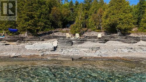 1081 Dyers Bay Road, Northern Bruce Peninsula, ON - Outdoor With Body Of Water With View