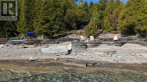 1081 Dyers Bay Road, Northern Bruce Peninsula, ON - Outdoor With Body Of Water With View