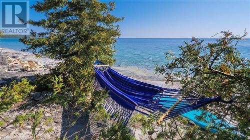 1081 Dyers Bay Road, Northern Bruce Peninsula, ON - Outdoor With Body Of Water With View